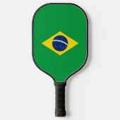 Vlag van Brazilië Pickleball Paddle (Voorkant)