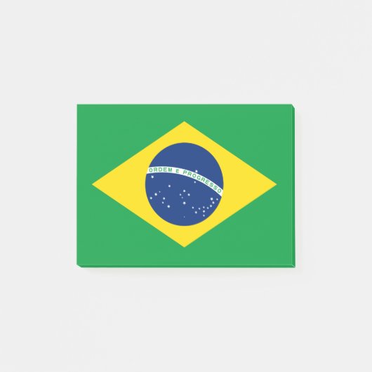 Vlag van Brazilië Post-it® Notes (Voorkant)