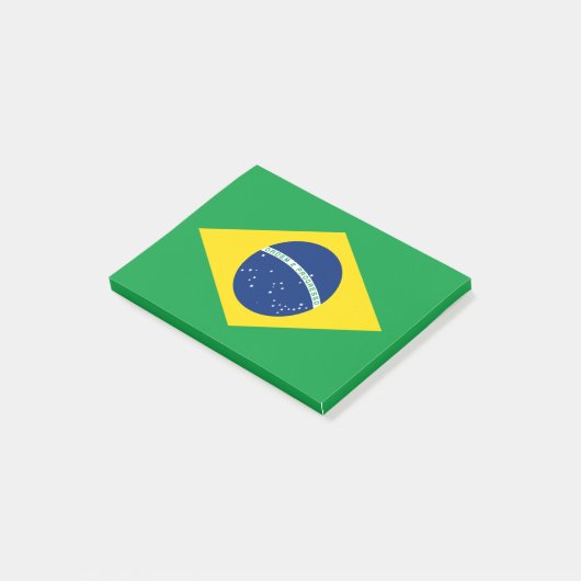 Vlag van Brazilië Post-it® Notes (Schuin)