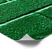 vlag van Brazilië Poster (Hoek)