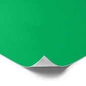 Vlag van Brazilië Poster (Hoek)