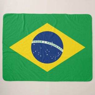 vlag van Brazilië Sherpa Deken