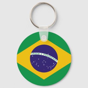 VLAG VAN BRAZILIË SLEUTELHANGER