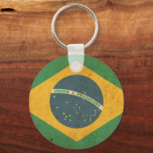 vlag van Brazilië Sleutelhanger (Voorkant)