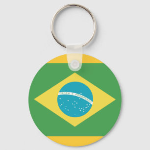 vlag van Brazilië Sleutelhanger