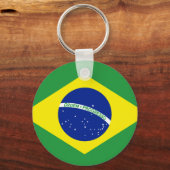 vlag van Brazilië Sleutelhanger (Voorkant)