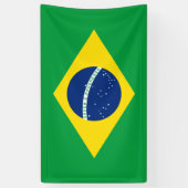 vlag van Brazilië Spandoek (Verticaal)