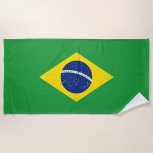 Vlag van Brazilië Strandlaken