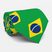 Vlag van Brazilië Stropdas (Opgerold)