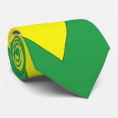 vlag van Brazilië Stropdas (Opgerold)