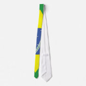 vlag van Brazilië Stropdas (Achterkant)