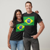 Vlag van Brazilië T-shirt (Unisex)