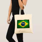 vlag van Brazilië Tote Bag (Voorkant (product))