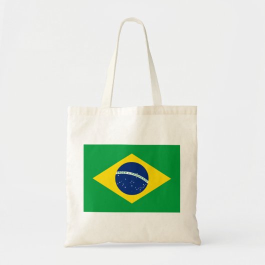 Vlag van Brazilië Tote Bag (Voorkant)
