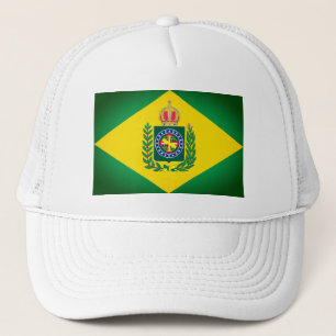 vlag van Brazilië Trucker Pet