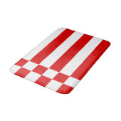 Vlag van Bremen Bathroom Mat (Gekanteld)