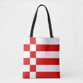 Vlag van Bremen Canvas tas (Voorkant)