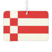 Vlag van Bremen Sleutelhanger Luchtverfrisser (Achterkant)