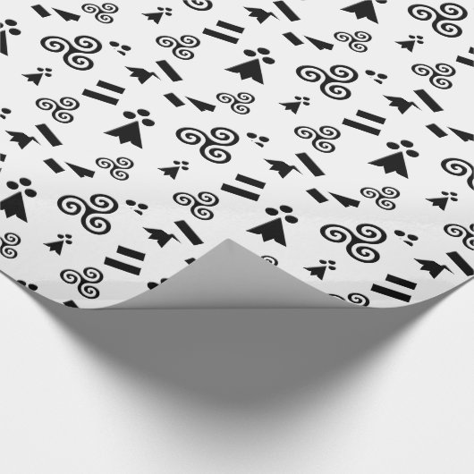 vlag van Bretagne Cadeaupapier (Hoek)