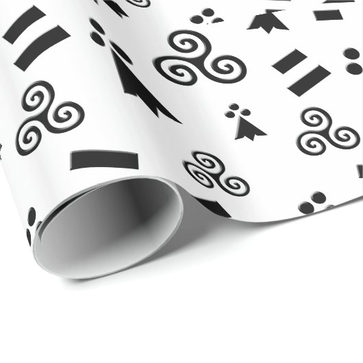 vlag van Bretagne Cadeaupapier (Rol Hoek)