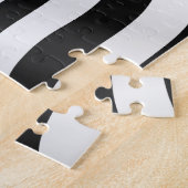 Vlag van Bretagne in hartvorm Legpuzzel (Zijkant)