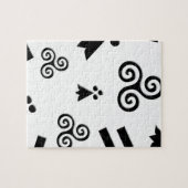 vlag van Bretagne Legpuzzel (Horizontaal)