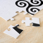 vlag van Bretagne Legpuzzel (Zijkant)