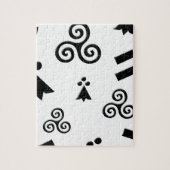 vlag van Bretagne Legpuzzel (Verticaal)