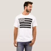 Vlag van Bretagne T-shirt (Voorkant volledig)