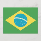 Vlag van Briefkaart Brazilië (Voorkant)