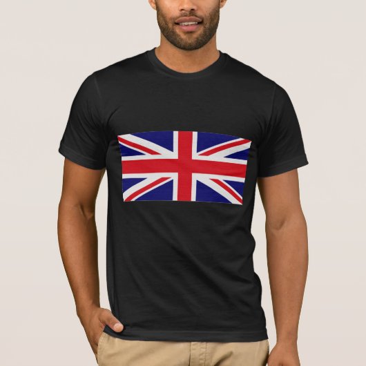 Vlag van Britian (VK) T-shirt (Voorkant)