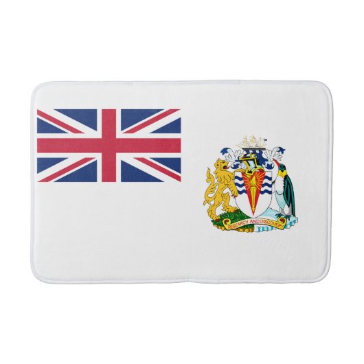 Vlag van Brits Antarctisch Territorium Badmat (Voorkant)
