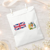 Vlag van Brits Antarctisch Territorium Bedankzakje (Geknipt)