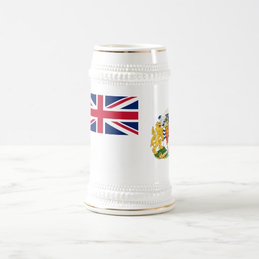 Vlag van Brits Antarctisch Territorium Bierpul (Center)