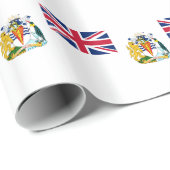 Vlag van Brits Antarctisch Territorium Cadeaupapier (Rol Hoek)