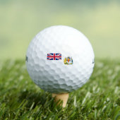 Vlag van Brits Antarctisch Territorium Golfballen (Insitu Shirt)