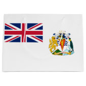 Vlag van Brits Antarctisch Territorium Groot Cadeauzakje (Voorkant)
