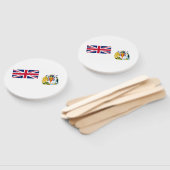 Vlag van Brits Antarctisch Territorium Handwaaier (Niet-gemonteerd)