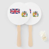 Vlag van Brits Antarctisch Territorium Handwaaier (Voorkant en achterkant)
