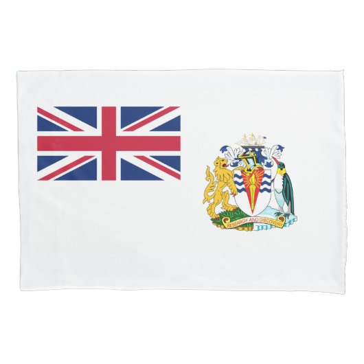 Vlag van Brits Antarctisch Territorium Kussensloop (Voorkant)