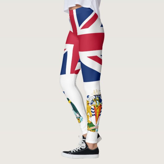 Vlag van Brits Antarctisch Territorium Leggings (Links)
