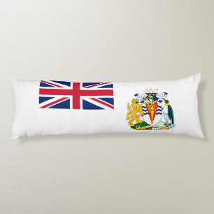 Vlag van Brits Antarctisch Territorium Lichaamskussen