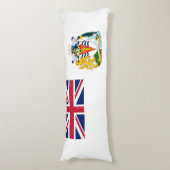 Vlag van Brits Antarctisch Territorium Lichaamskussen (Voorkant Verticaal)
