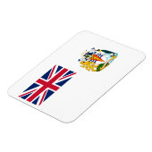 Vlag van Brits Antarctisch Territorium Magneet (Linkerzijde)