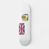 Vlag van Brits Antarctisch Territorium Persoonlijk Skateboard (Voorkant)