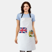 Vlag van Brits Antarctisch Territorium Schort (Gedragen)
