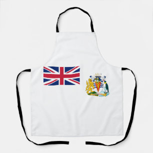 Vlag van Brits Antarctisch Territorium Schort