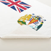 Vlag van Brits Antarctisch Territorium Sherpa Deken (3/4)