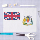 Vlag van Brits Antarctisch Territorium Tissuepapier (Craft)
