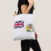 Vlag van Brits Antarctisch Territorium Tote Bag (Dichtbij)